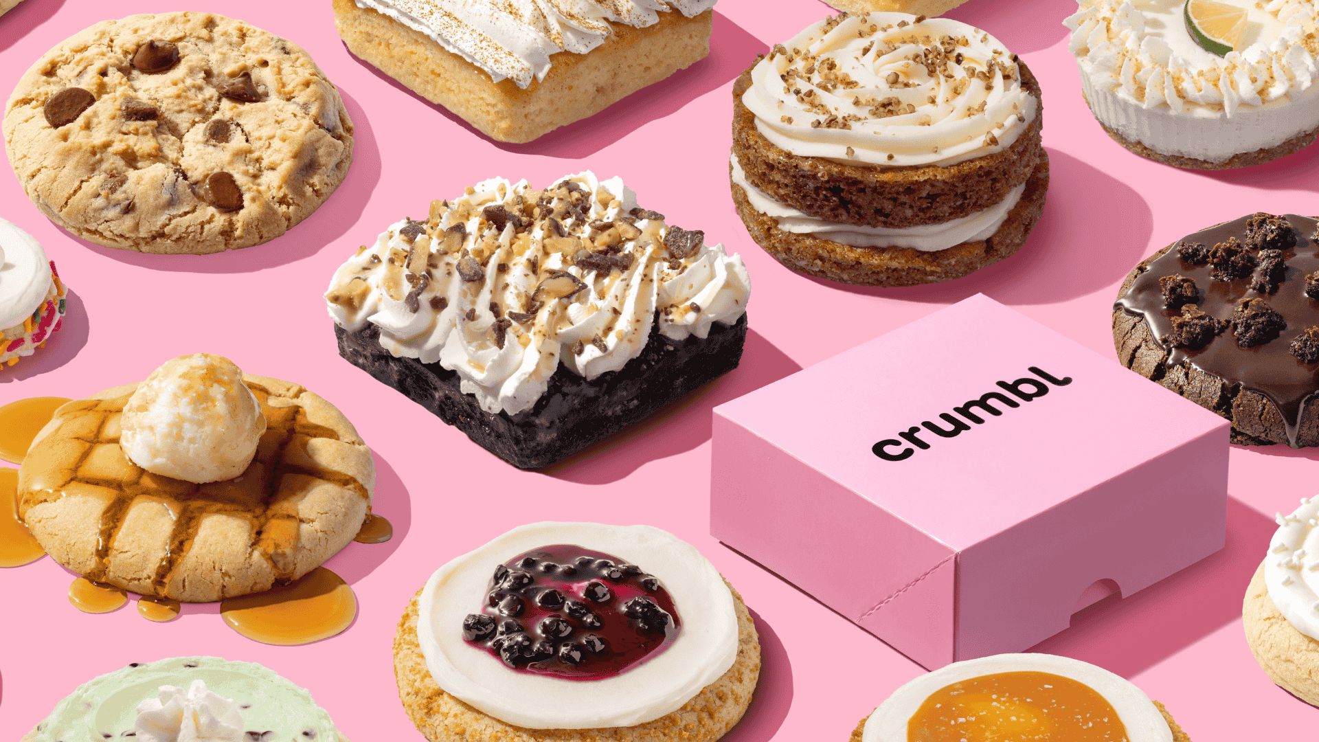 Crumbl Cookies — weekly rotating menu